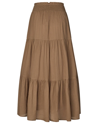 Lollys Laundry - DiamondLL Maxi Nederdel - Camel